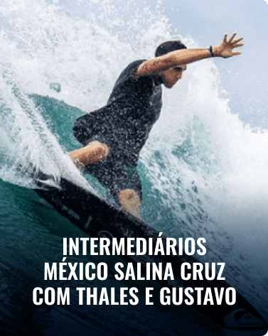 Surfcamp intermediários no México, em Salina Cruz, com Thales e Gustavo